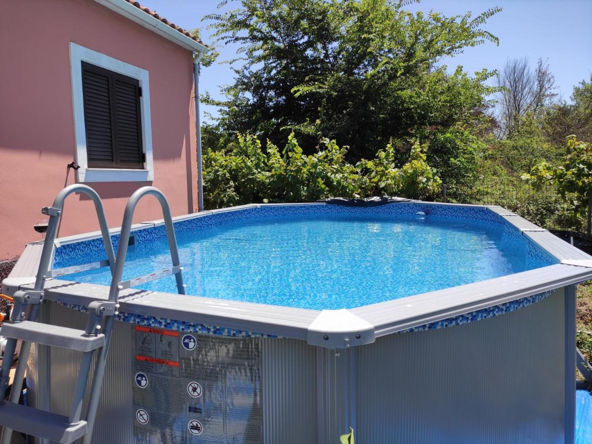 Beautiful Nearby Beach House With Garden, Private Pool And Large Yard Szidári Kültér fotó