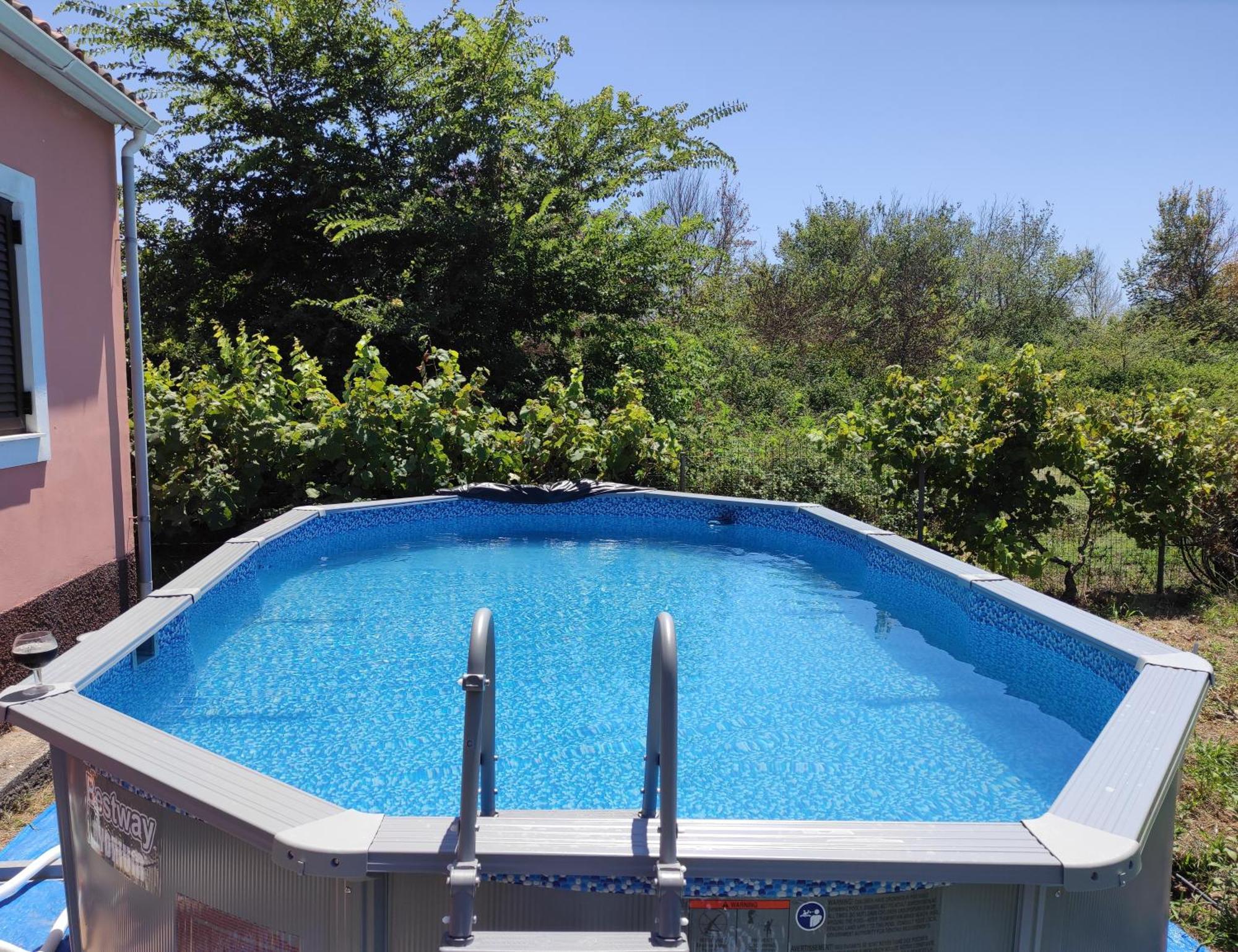 Beautiful Nearby Beach House With Garden, Private Pool And Large Yard Szidári Kültér fotó